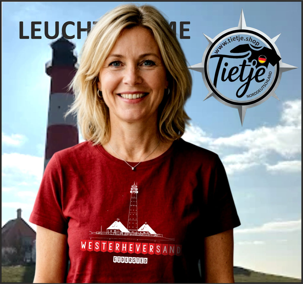 SCHLESWIG-HOLSTEIN - LEUCHTTÜRME - WERSTERHEVERSAND  - Damen Premiumshirt