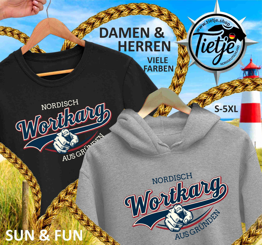 FUN & SUN - Nordisch WORTKARG aus Gründen!  - Herren Shirt