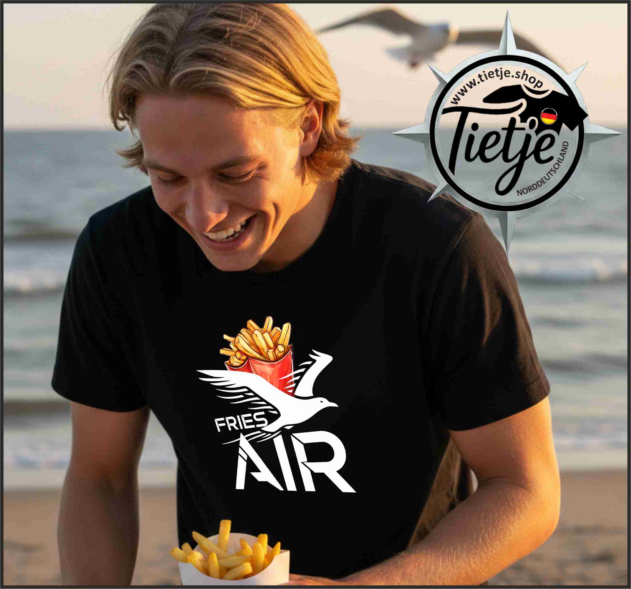 FUN & SUN - FRIES AIR  - Herren Shirt