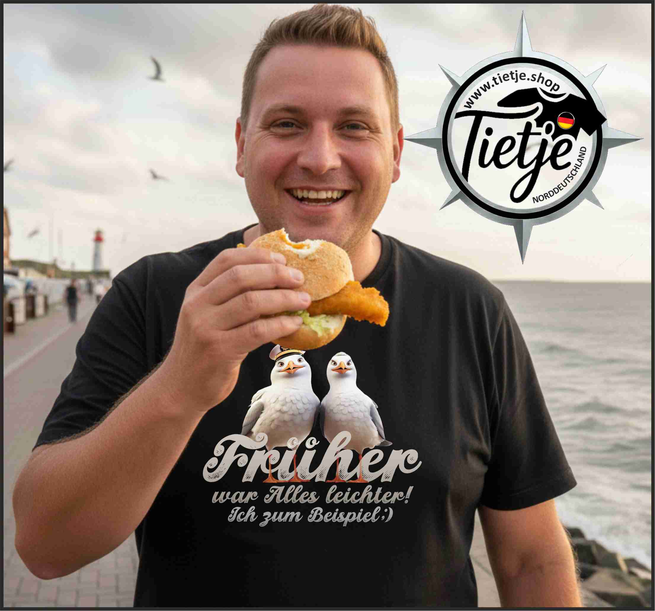 FUN & SUN - FRÜHER WAR ALLES LEICHTER  - Herren Shirt