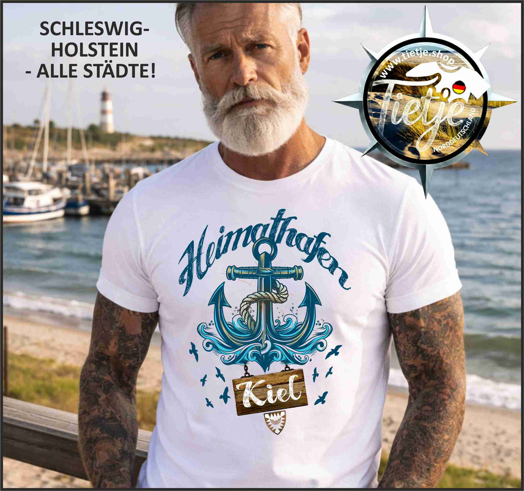 SCHLESWIG-HOLSTEIN - HEIMATHAFEN - Kiel  - Herren Shirt
