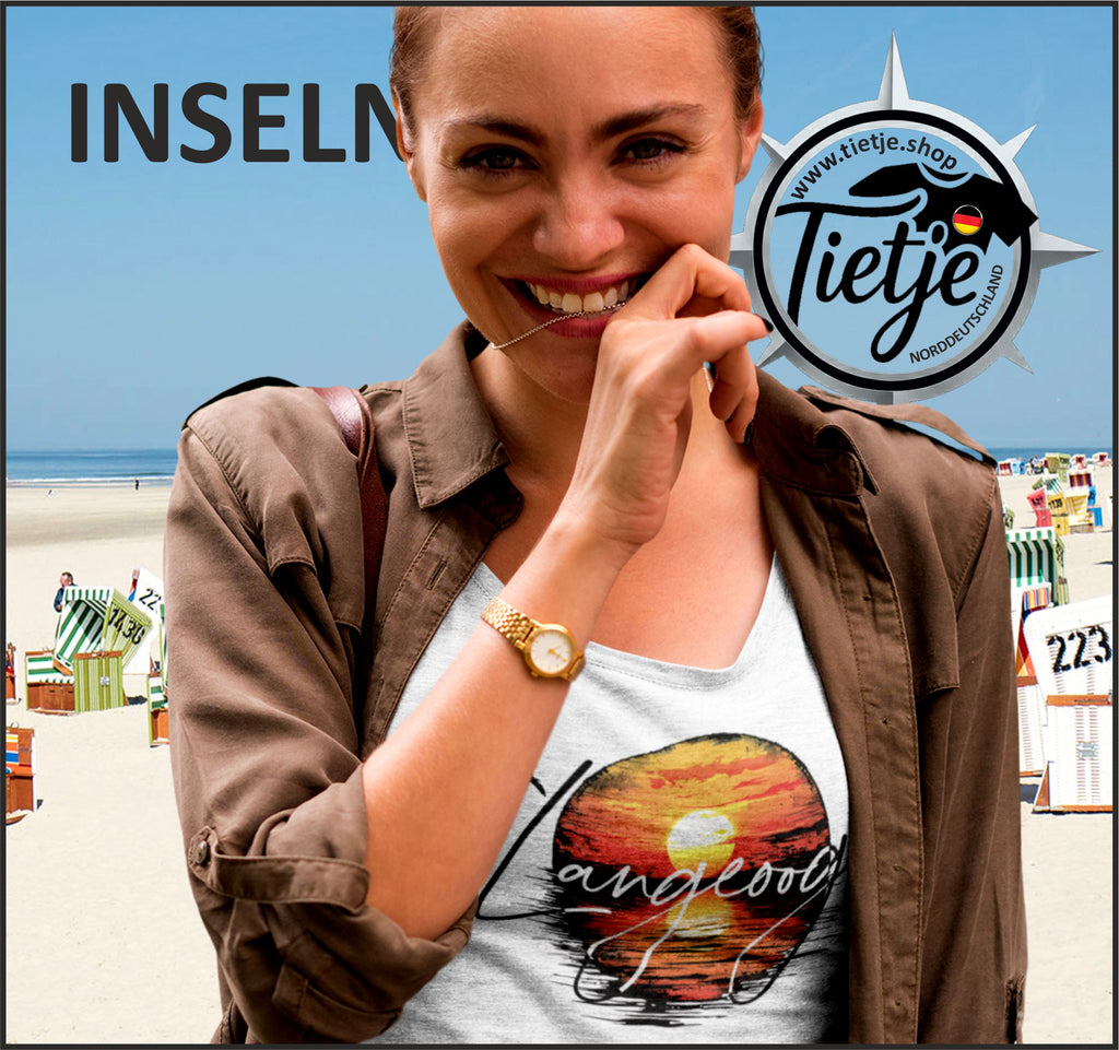 INSELN - LANGEOOG  - Damen Premiumshirt