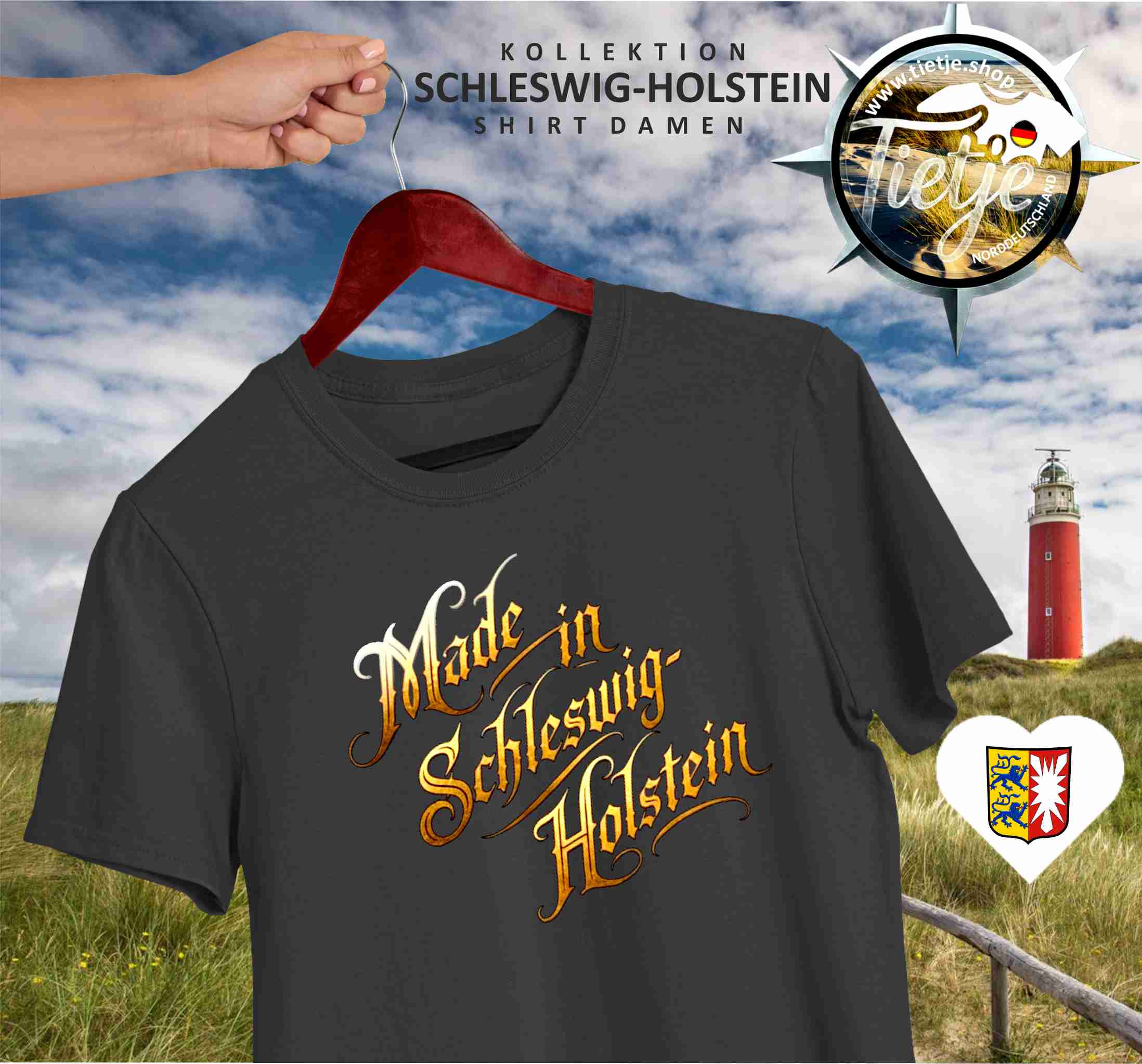 SCHLESWIG-HOLSTEIN - Made in Schleswig-Holstein  - Herren Shirt