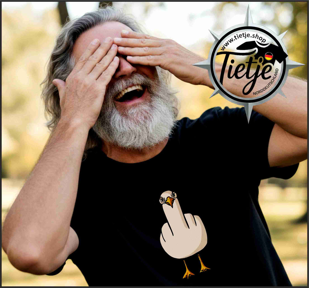 FUN & SUN - MÖWE F*CK U  - Herren Shirt