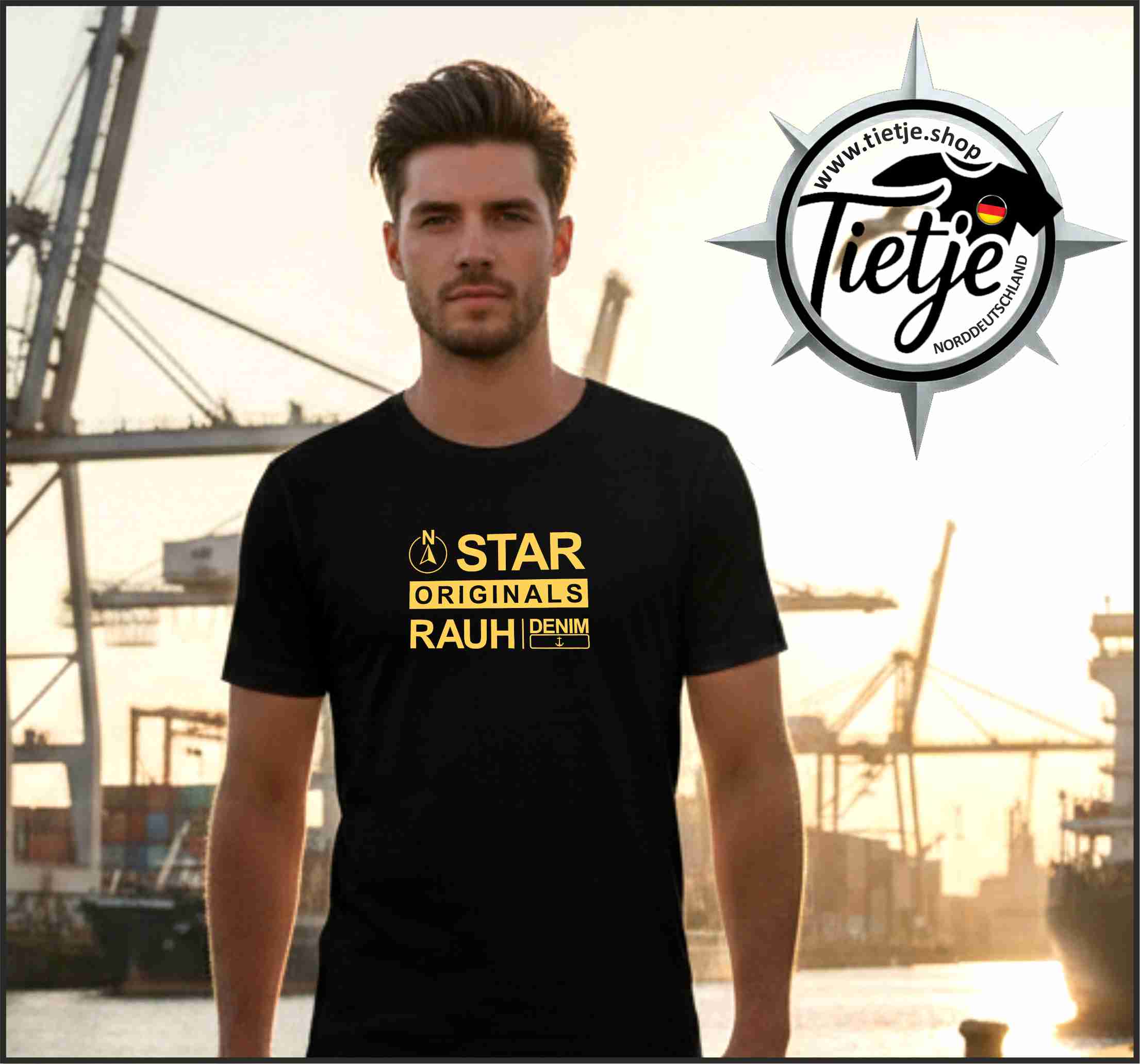 FUN & SUN - NSTAR - RAUH DENIM  - Herren Shirt