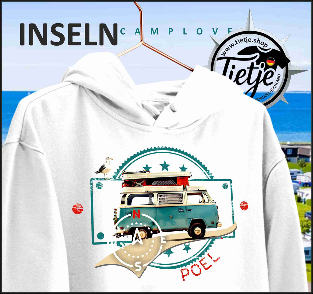 INSELN - POEL - CAMPLOVE - Unisex Kapuzenpullover Hoodie