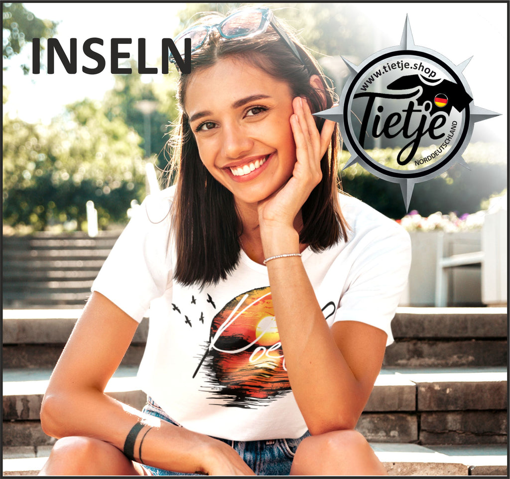 INSELN - POEL  - Damen Premiumshirt