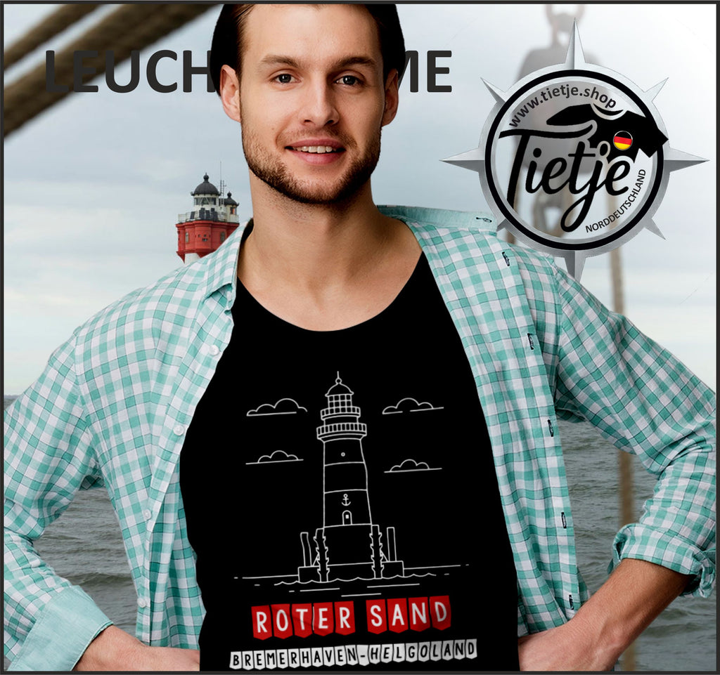 LEUCHTTÜRME - ROTER SAND  - Herren Shirt