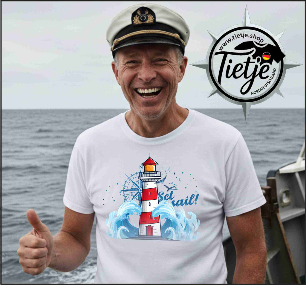 FUN & SUN - SET SAIL!  - Herren Shirt