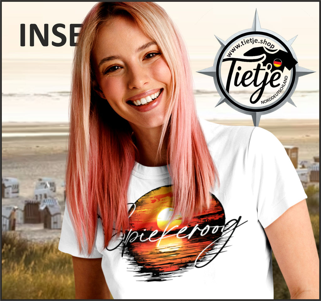 INSELN - SPIEKEROOG  - Damen Premiumshirt