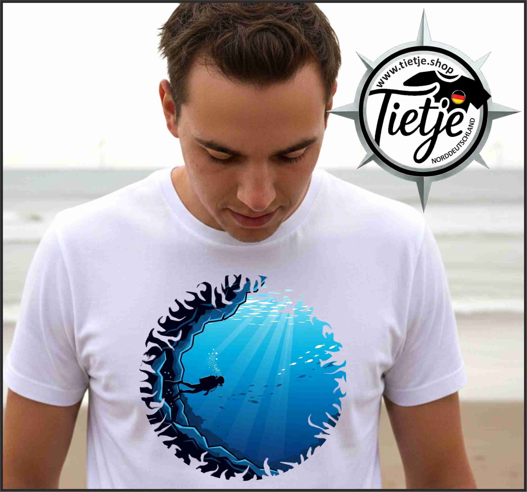 FUN & SUN - TAUCHEN  - Herren Shirt