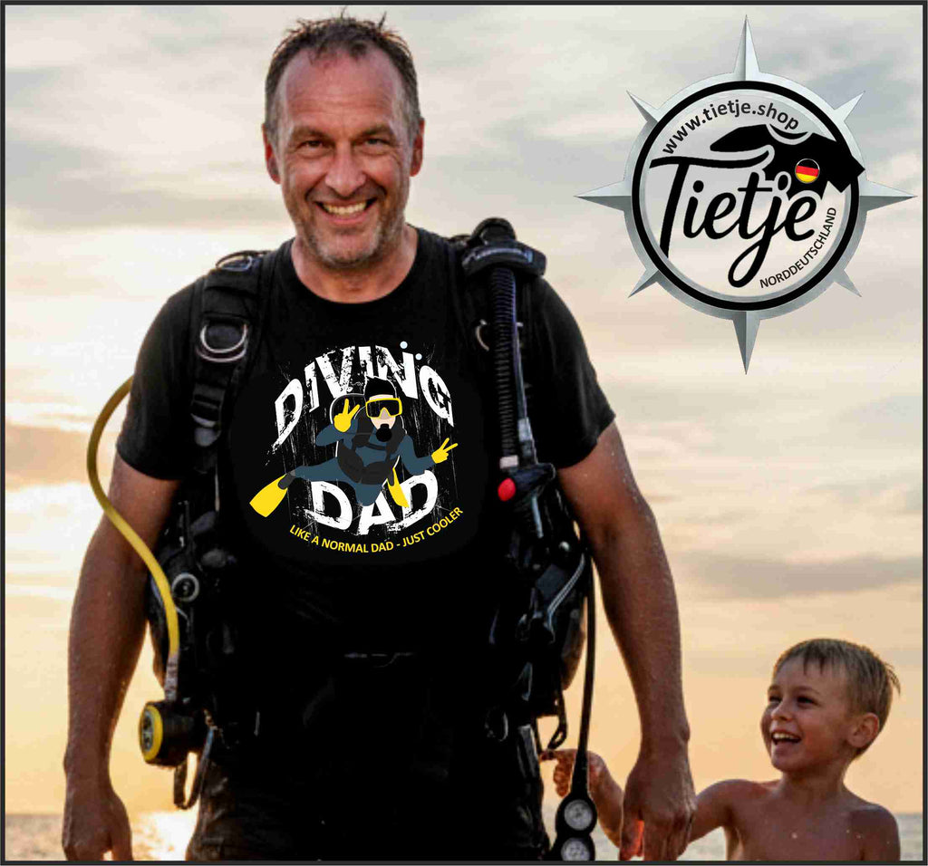 FUN & SUN - TAUCHEN - DIVING DAD  - Herren Shirt