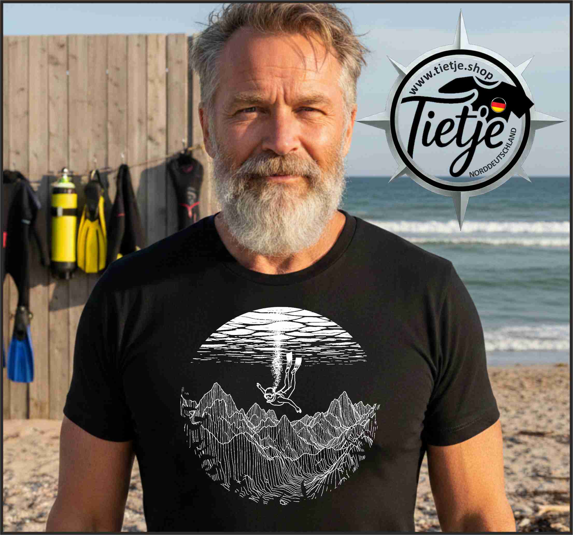 FUN & SUN - TAUCHEN  - Herren Shirt
