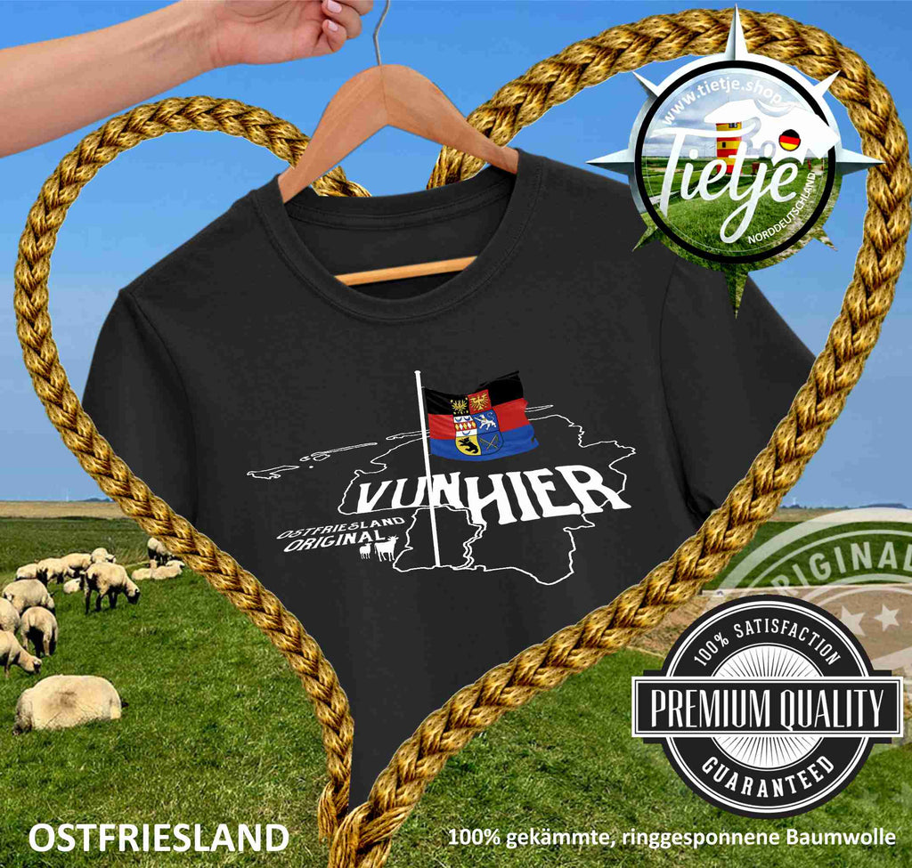 OSTFRIESLAND -  VUN HIER  - Herren Shirt